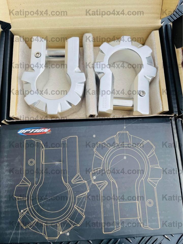 Option4WD Aluminium Shackles ( NEW ZEALAND ONLY )