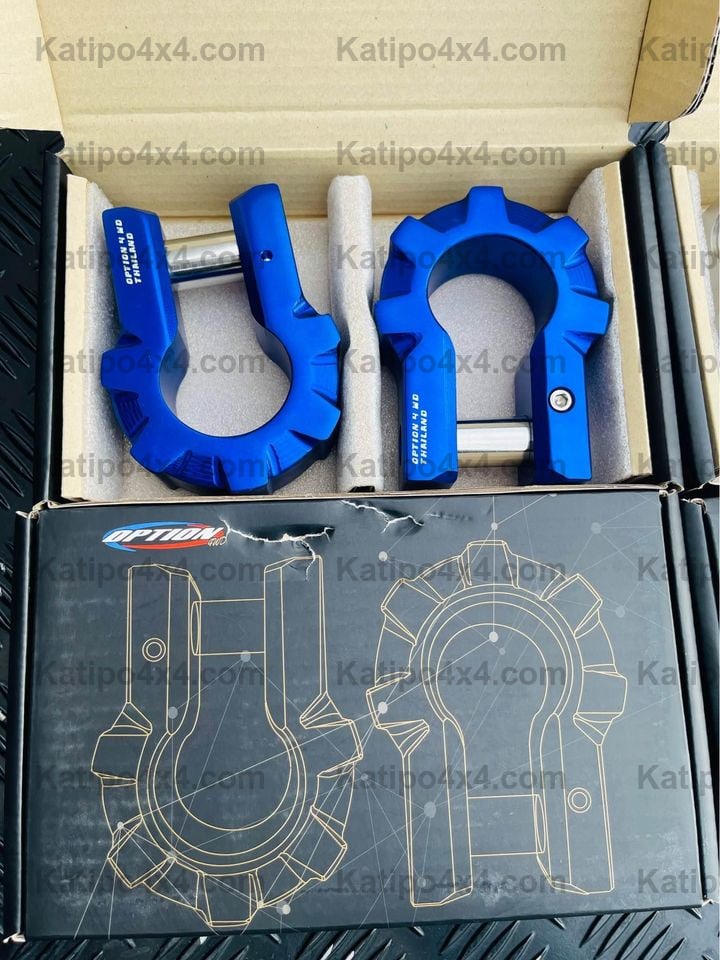Option4WD Aluminium Shackles ( NEW ZEALAND ONLY )