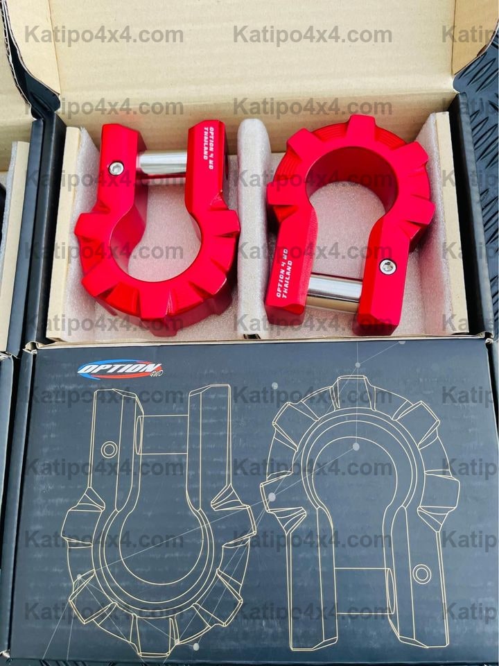Option4WD Aluminium Shackles ( NEW ZEALAND ONLY )