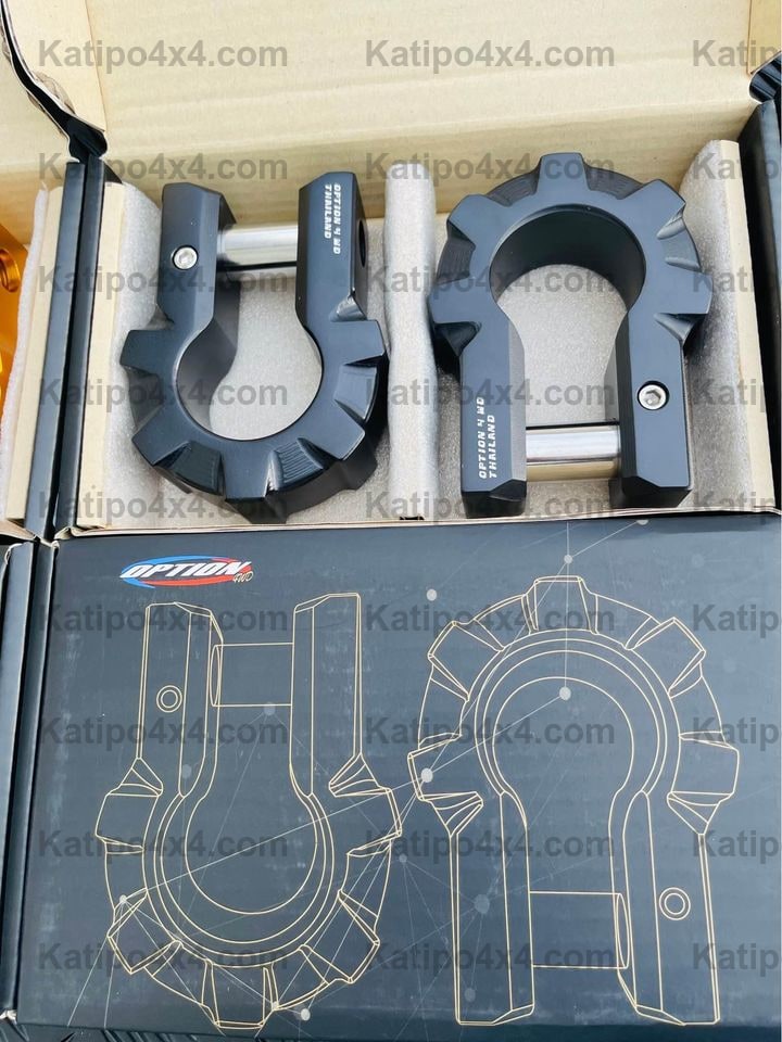 Option4WD Aluminium Shackles ( NEW ZEALAND ONLY )