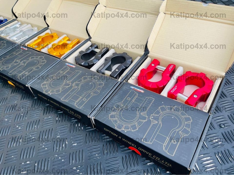 Option4WD Aluminium Shackles ( NEW ZEALAND ONLY )