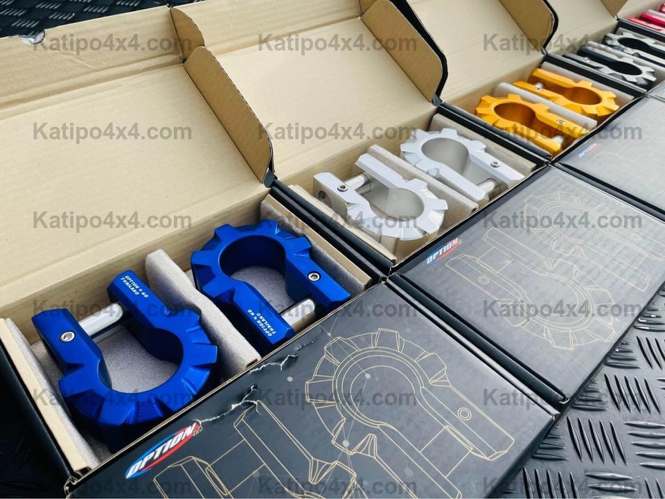 Option4WD Aluminium Shackles ( NEW ZEALAND ONLY )