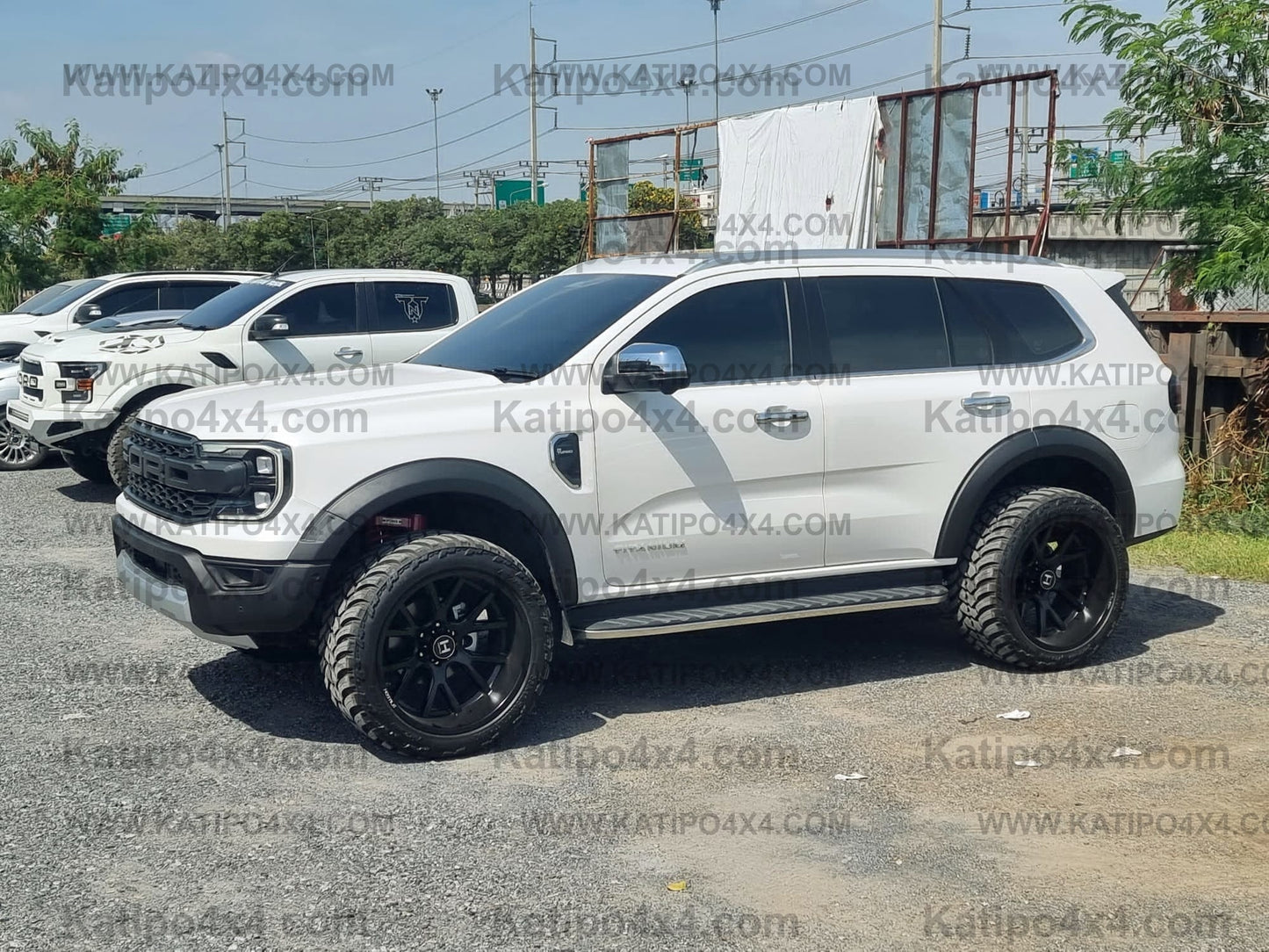 NEXT-GEN EVEREST RAPTOR WIDE BODY KIT, FRONT BUMPER & REAL RAPTOR GRILL