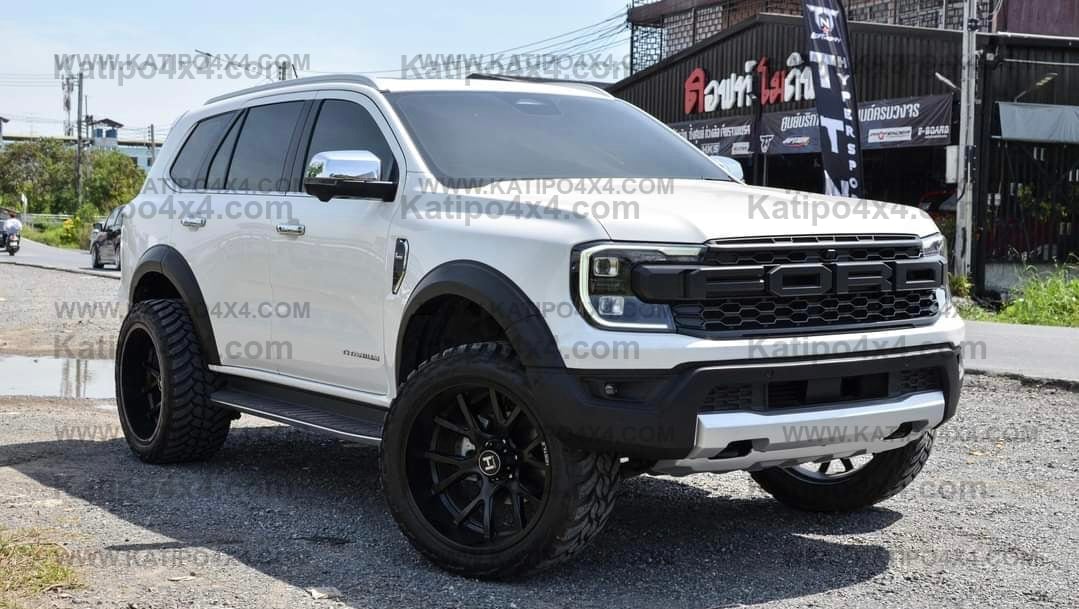 NEXT-GEN EVEREST RAPTOR WIDE BODY KIT, FRONT BUMPER & REAL RAPTOR GRILL