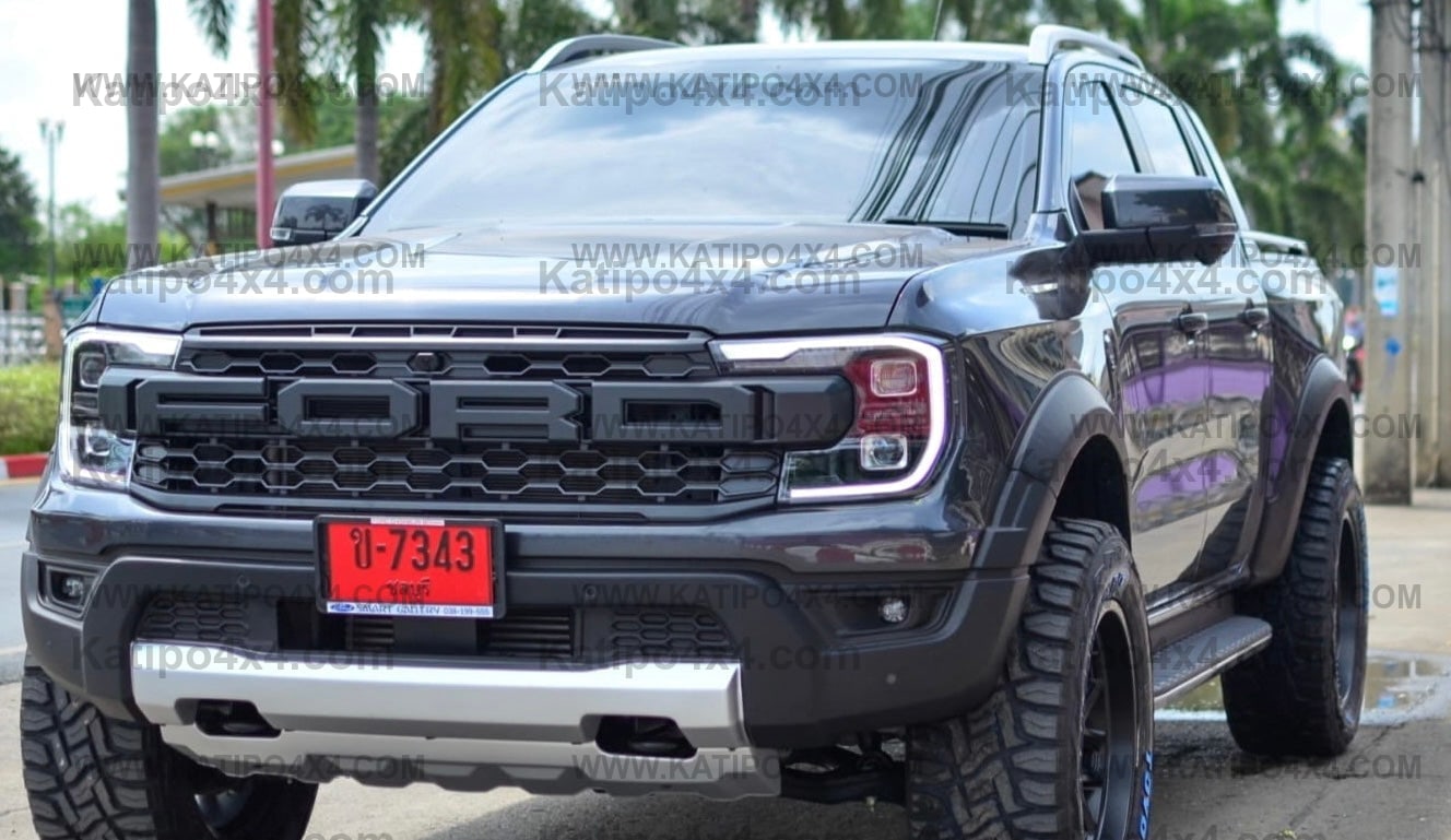 NEXT-GEN XLT, SPORT,  WILDTRAK - RAPTOR WIDE BODY KIT, FRONT BUMPER & REAL RAPTOR GRILL (  WORLDWIDE SHIPPING )