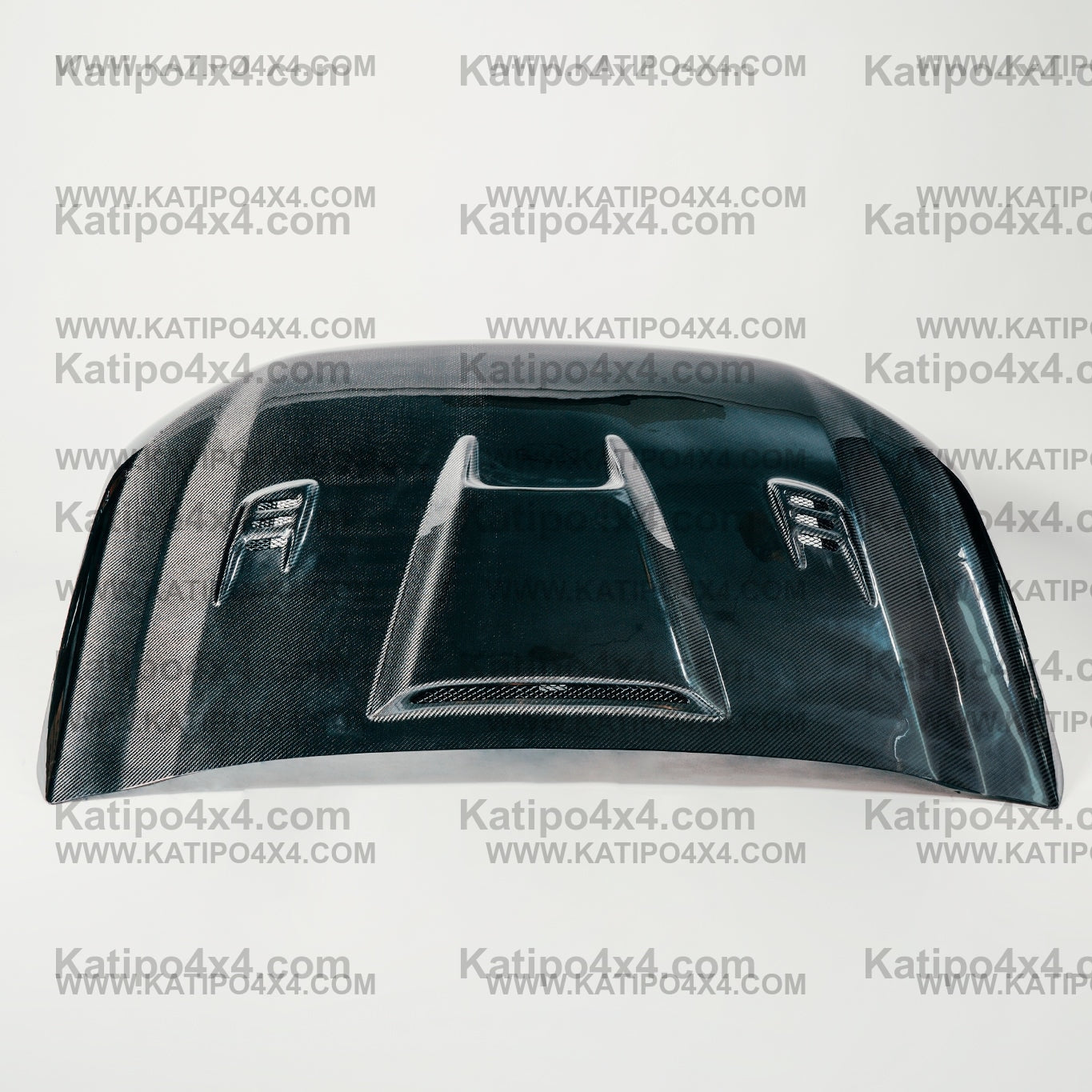 FORD RANGER, EVEREST & RAPTOR  CARBON BONNET, TYPE - SCOOP X (2015-2022) Worldwide shipping