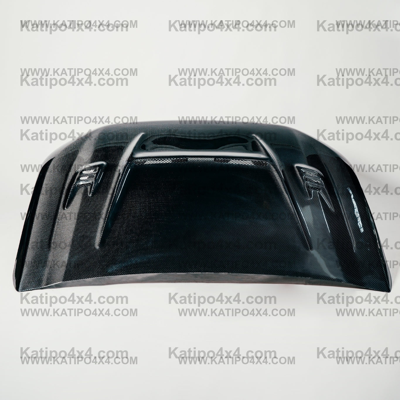 FORD RANGER, EVEREST & RAPTOR  CARBON BONNET, TYPE - BATMAN GT(2015-2022) N.Z ONLY