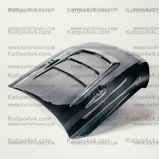 FORD RANGER, EVEREST & RAPTOR  CARBON BONNET, TYPE - MOD-X (2015-2022)  WORLDWIDE SHIPPING