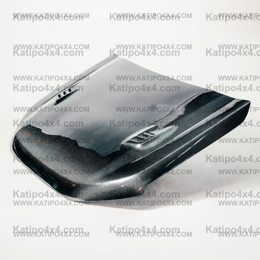 FORD RANGER, EVEREST & RAPTOR  CARBON BONNET, TYPE - MOD-S (2015-2022)