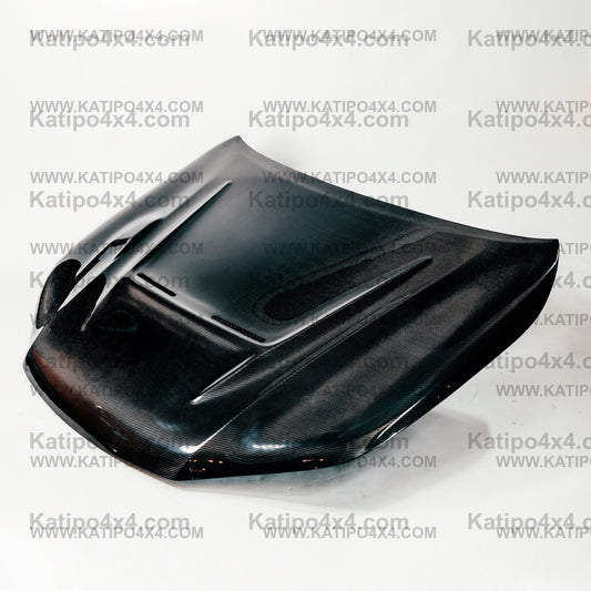 N80 TOYOTA HILUX  CARBON BONNET, TYPE - BATMASN BASIC (2015-2022)