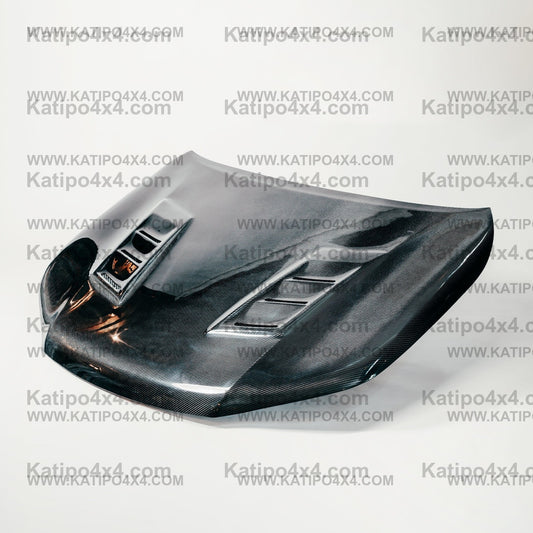N80 TOYOTA HILUX  CARBON BONNET, TYPE  V-SHAPE (2015-2022)