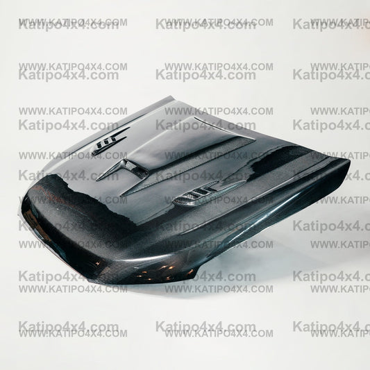 FORD RANGER, EVEREST & RAPTOR  CARBON BONNET, TYPE - SCOOP X (2015-2022) Worldwide shipping