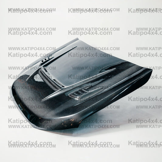 PX1 FORD RANGER CARBON BONNET, TYPE - GT ( WORLDWIDE SHIPPING )