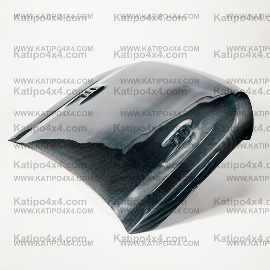 FORD RANGER, EVEREST & RAPTOR  CARBON BONNET, TYPE - MOD-S (2015-2022)