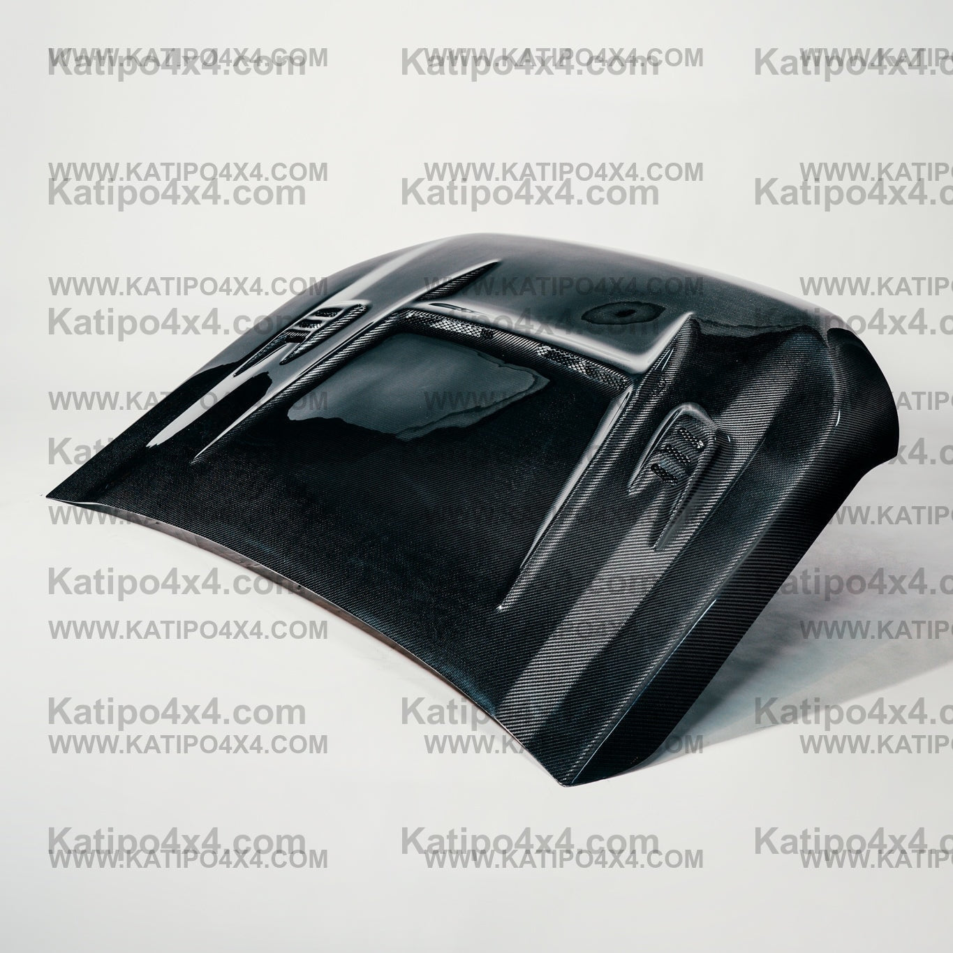 FORD RANGER, EVEREST & RAPTOR  CARBON BONNET, TYPE - BATMAN GT(2015-2022) N.Z ONLY