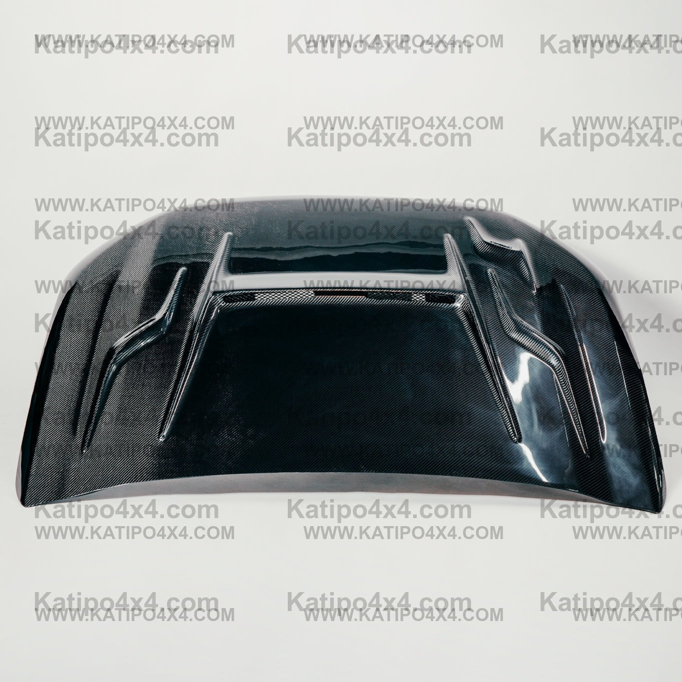 FORD RANGER, EVEREST & RAPTOR  CARBON BONNET, TYPE - XMEN V4 (2015-2022) Worldwide shipping