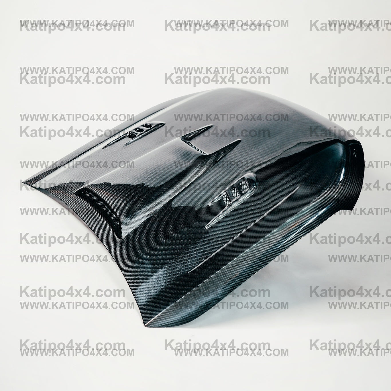 FORD RANGER, EVEREST & RAPTOR  CARBON BONNET, TYPE - SCOOP X (2015-2022) Worldwide shipping
