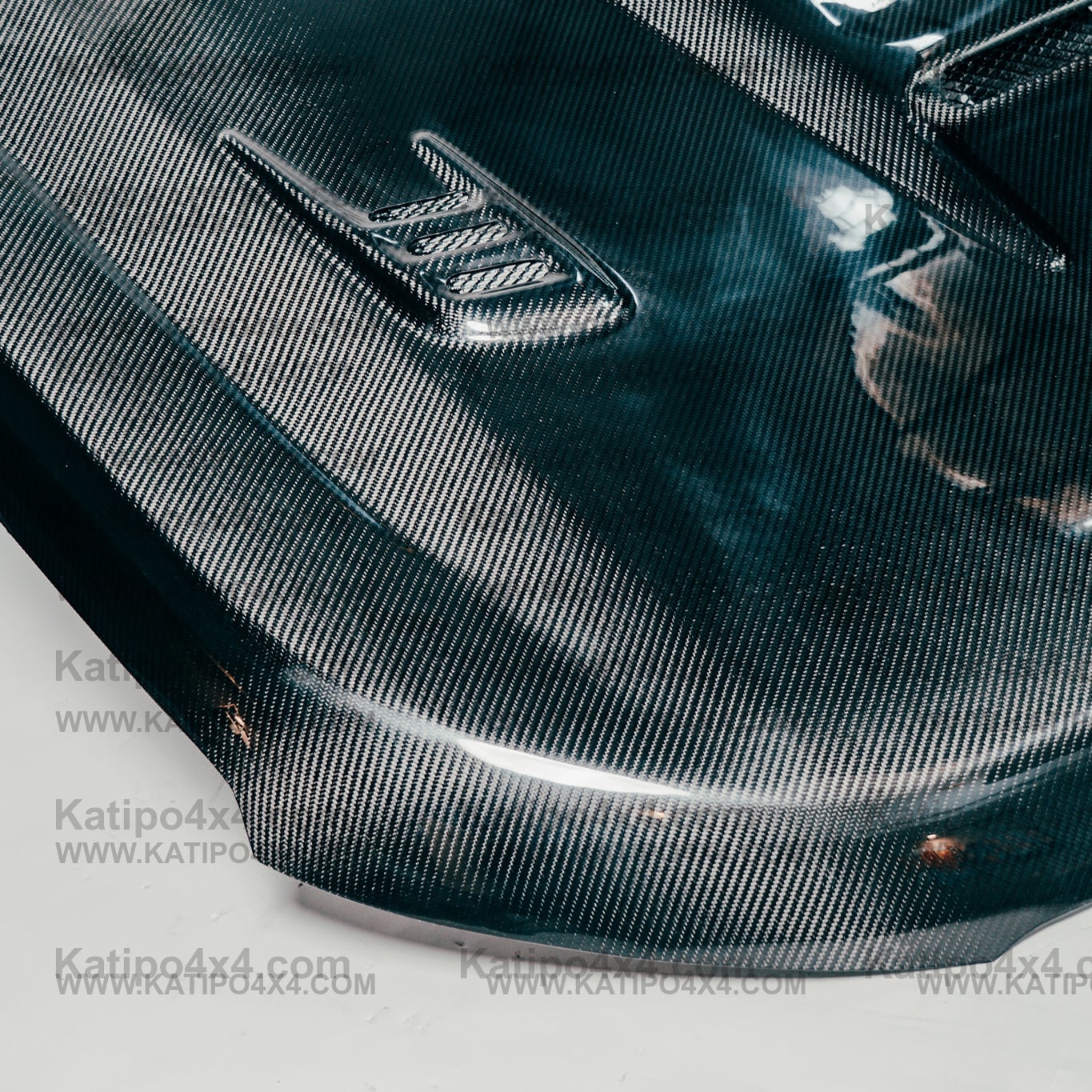 FORD RANGER, EVEREST & RAPTOR  CARBON BONNET, TYPE - SCOOP X (2015-2022) Worldwide shipping