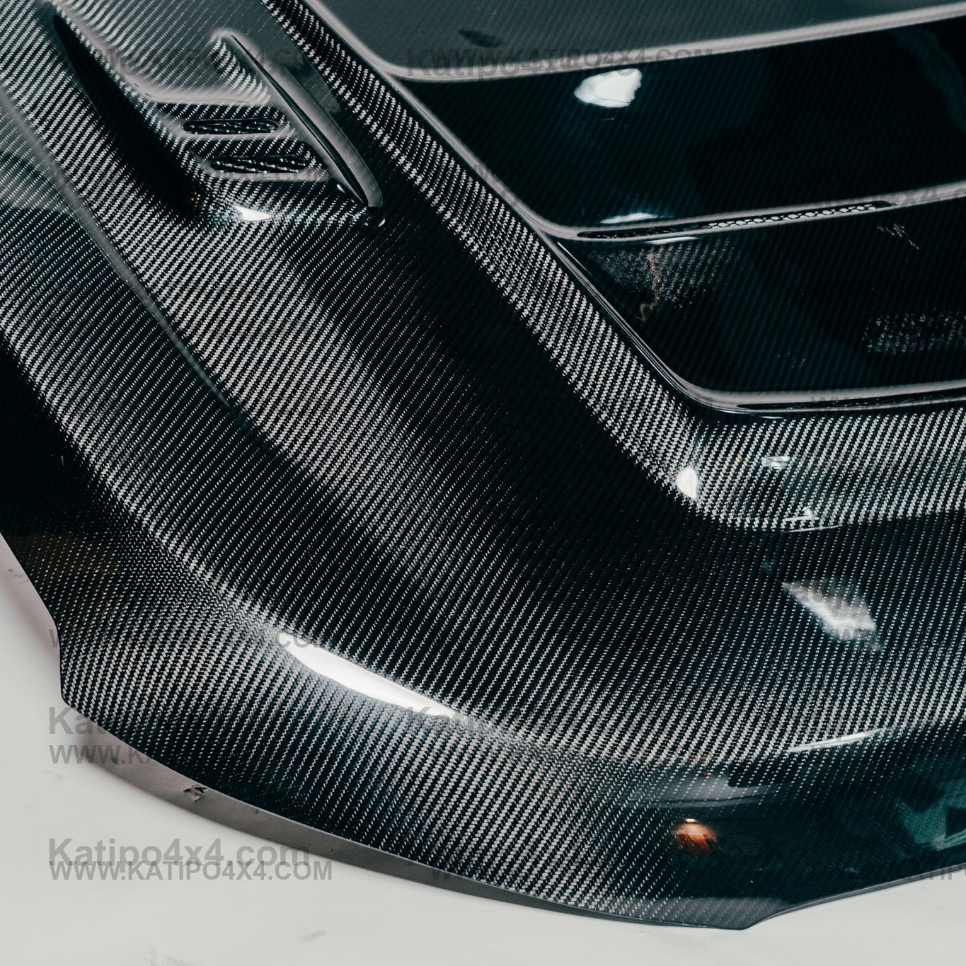 FORD RANGER, EVEREST & RAPTOR  CARBON BONNET, TYPE - MOD-X (2015-2022)  WORLDWIDE SHIPPING