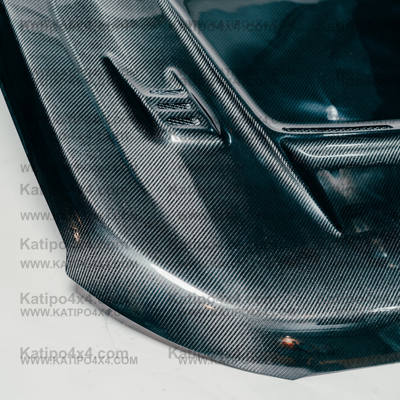 PX1 FORD RANGER CARBON BONNET, TYPE - GT ( WORLDWIDE SHIPPING )