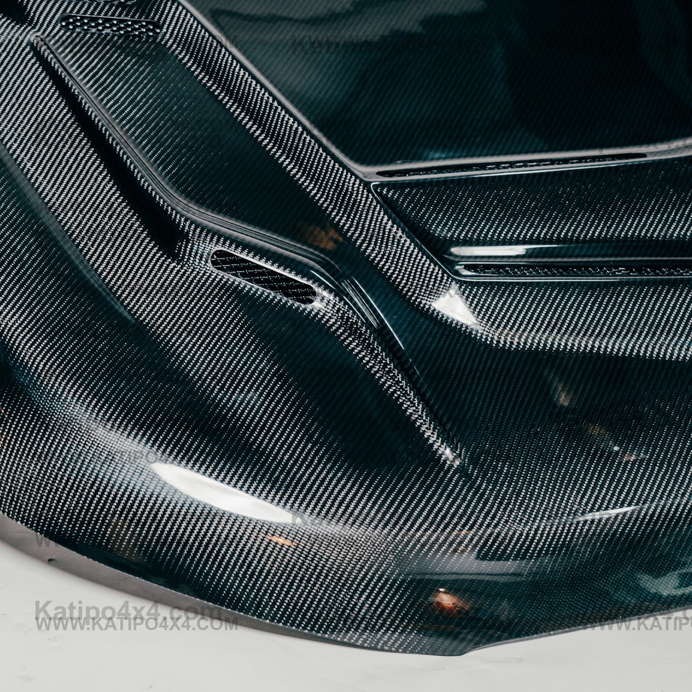 FORD RANGER, EVEREST & RAPTOR  CARBON BONNET, TYPE - STINGER (2015-2022) WORLDWIDE SHIPPING