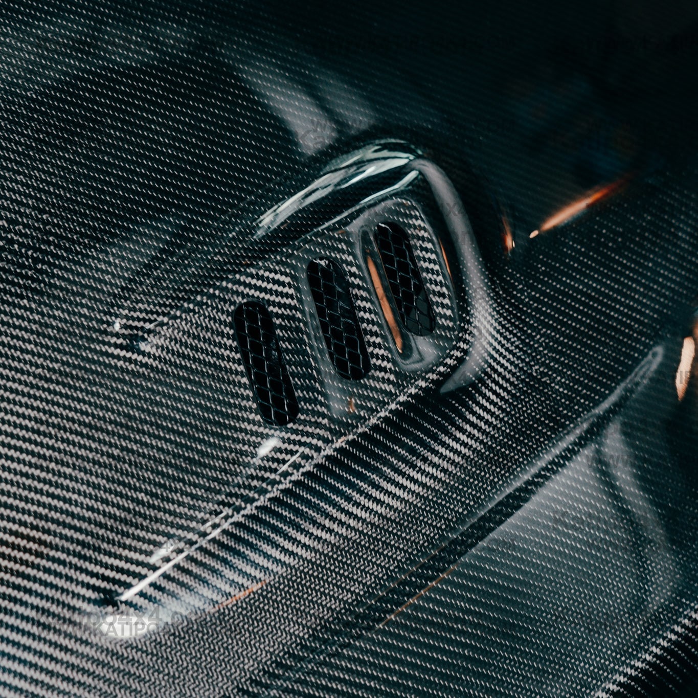 PX1 FORD RANGER CARBON BONNET, TYPE - MOD S