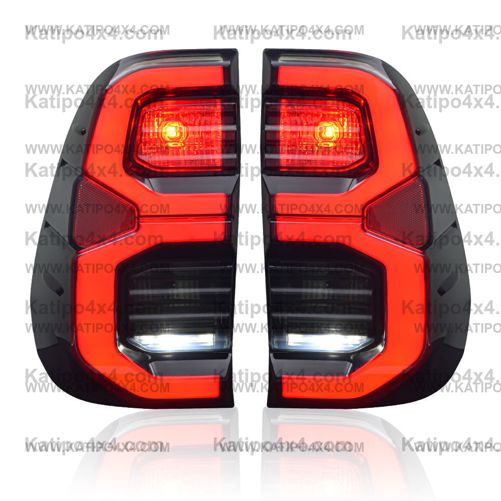 N80 TOYOTA HILUX LED REAR TAIL LIGHTS, TYPE - TRON