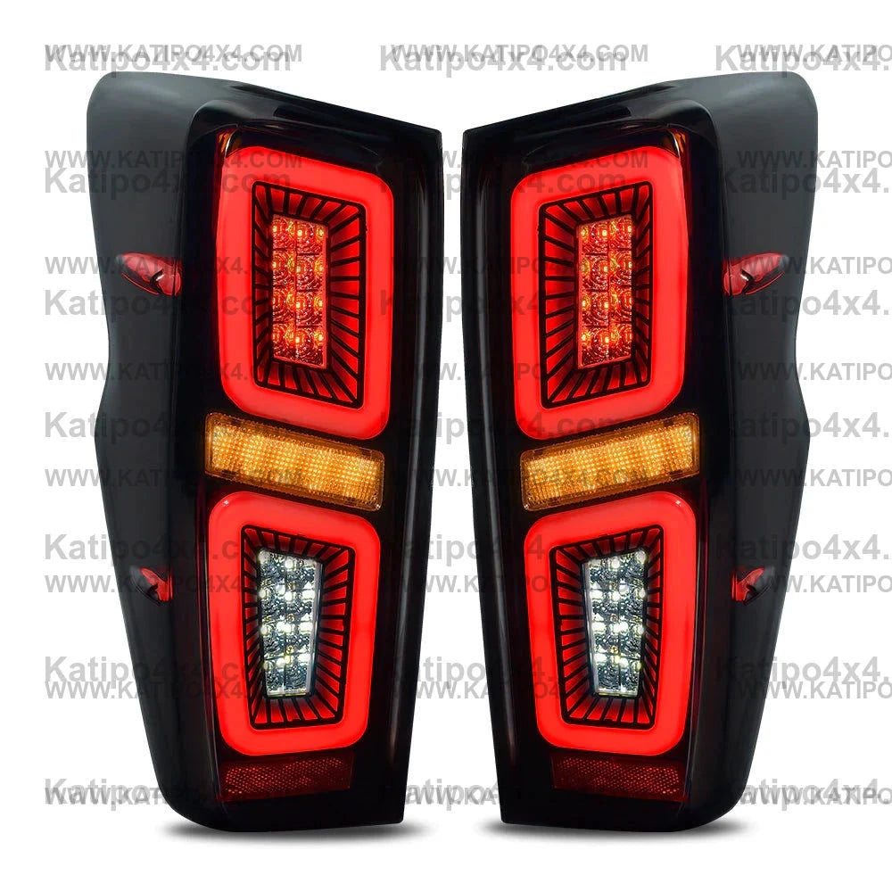 Rear LED Tail lights Lights For Isuzu D-max  2020-2023 ( MATRIX DESIGN )