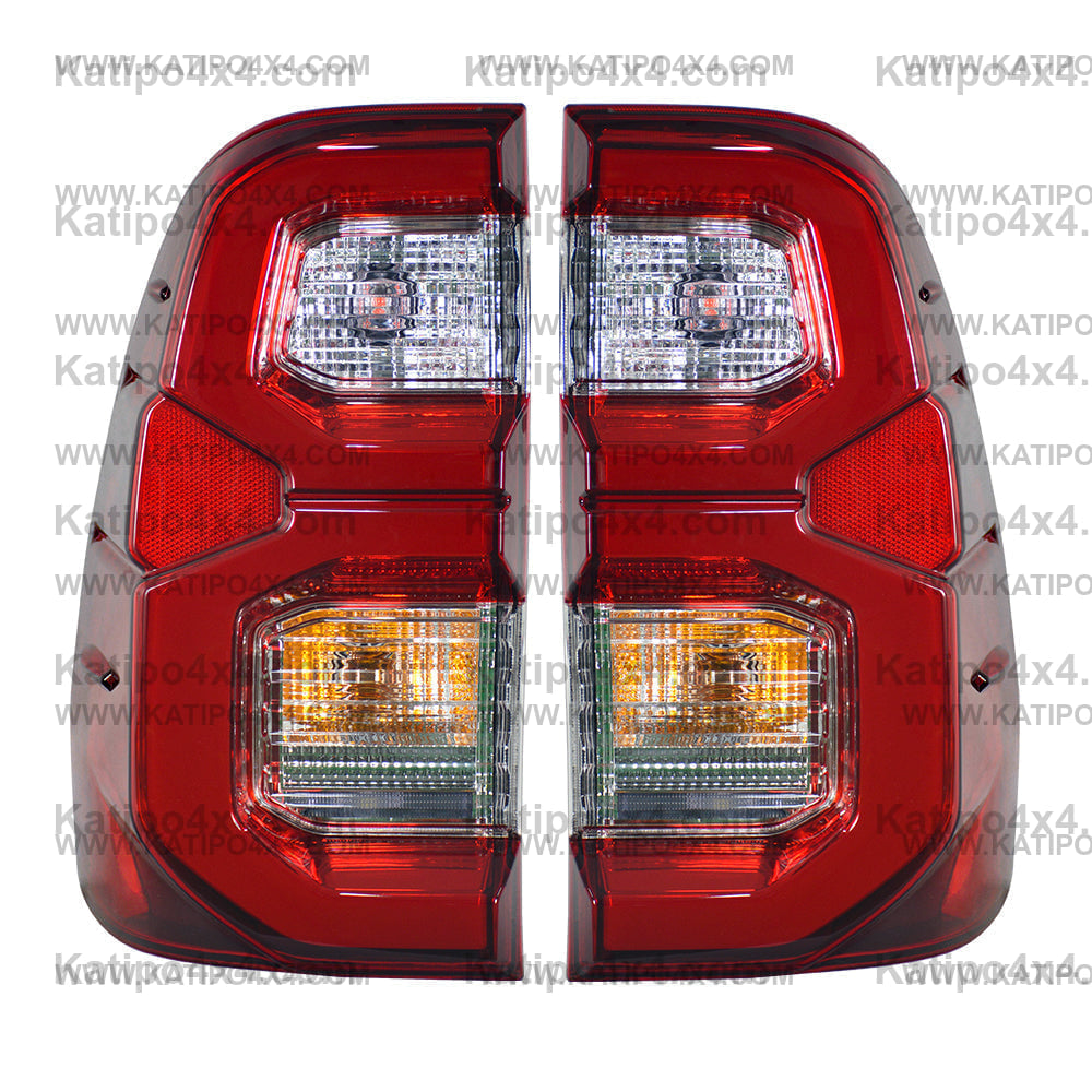N80 TOYOTA HILUX LED REAR TAIL LIGHTS, TYPE - TRON