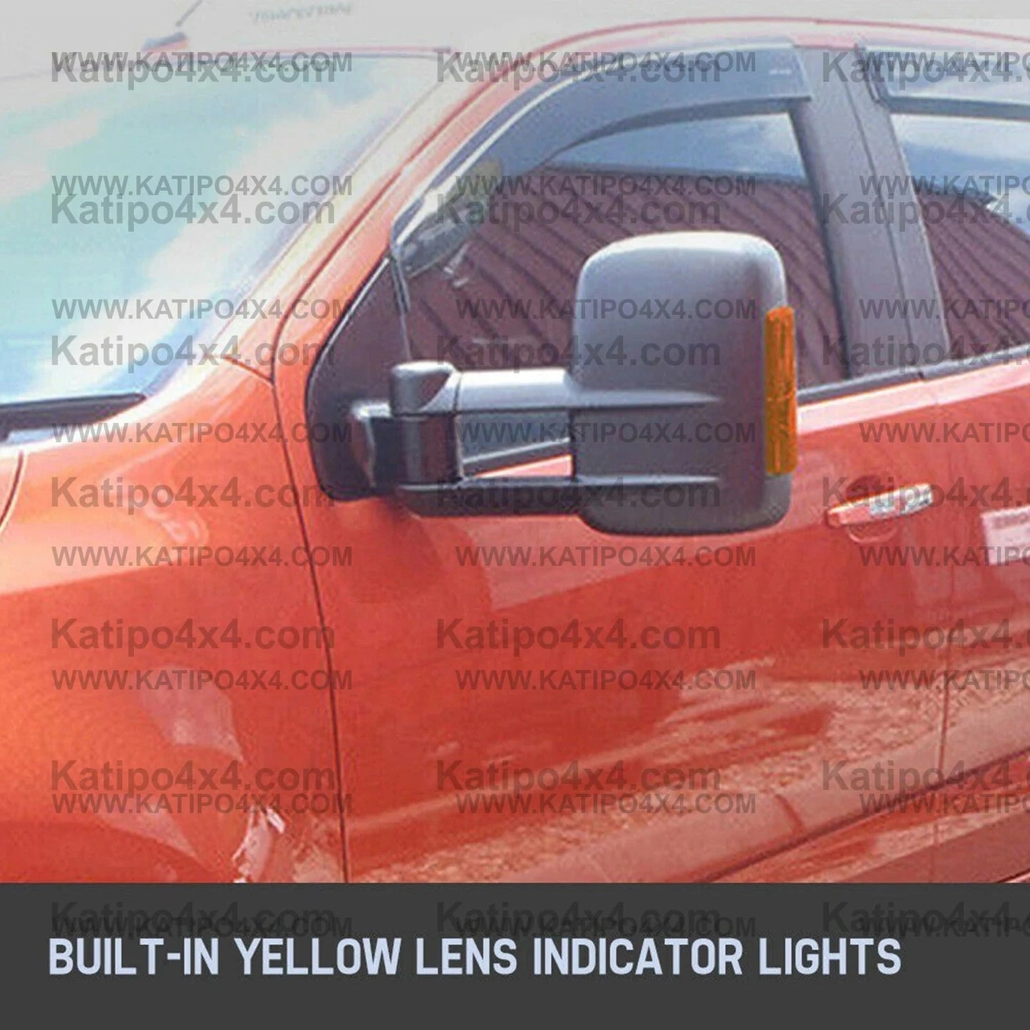 FORD RANGER & MAZDA BT-50 TOWING MIRRORS 2011-2022 PX1,PX2,PX3 & RAPTOR, FREE WORLDWIDE SHIPPING