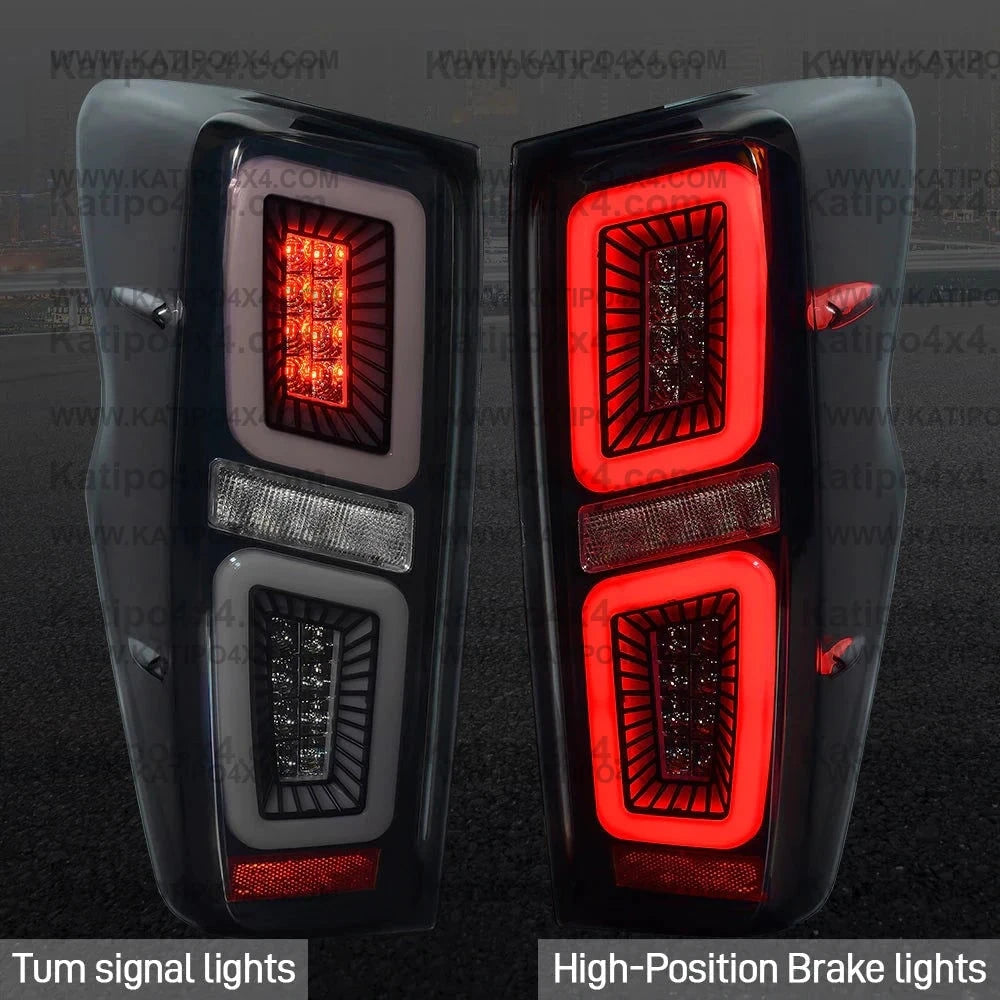 Rear LED Tail lights Lights For Isuzu D-max  2020-2023 ( MATRIX DESIGN )