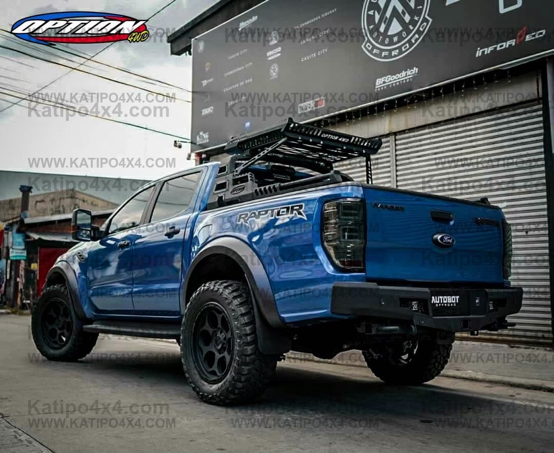OPTION4WD - V.1 SPORT BAR & RACK ( UNIVERSAL ) Suitable to fit onto a HARD-LID