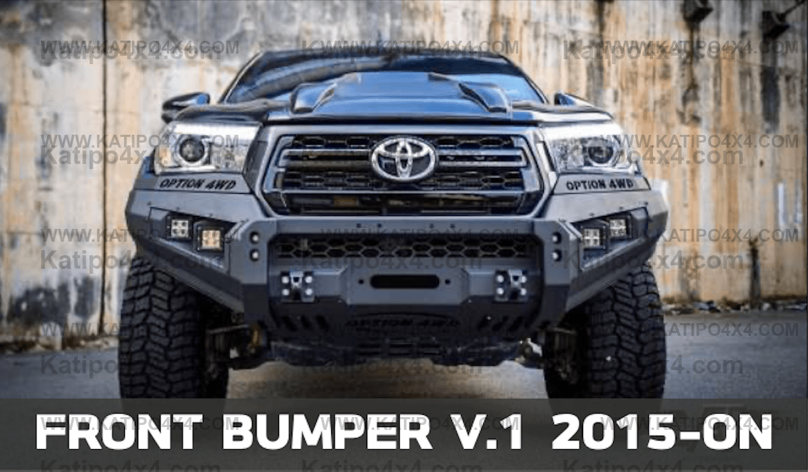 OPTION4WD - TOYOTA HILUX N80 V.1 FRONT BAR 2015-2025+