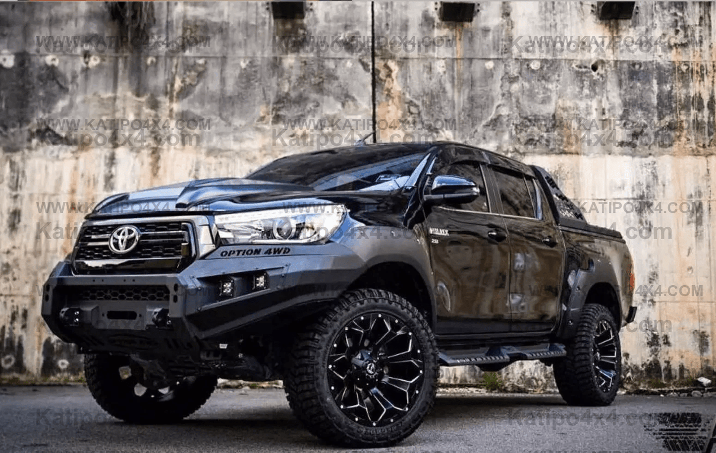 OPTION4WD - TOYOTA HILUX N80 V.1 FRONT BAR 2015-2025+