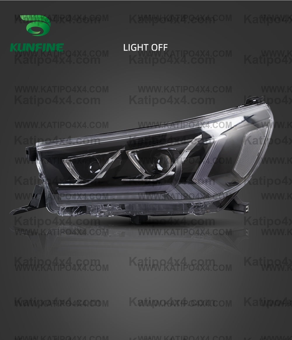 TOYOTA HILUX N80 LED HEADLIGHTS - 2015-2019