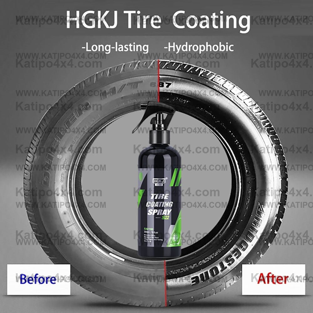 Black Car Tire Blackening Ceramic Coating Spray Liquid ( FREE WORLDWIDE SHIPPING )