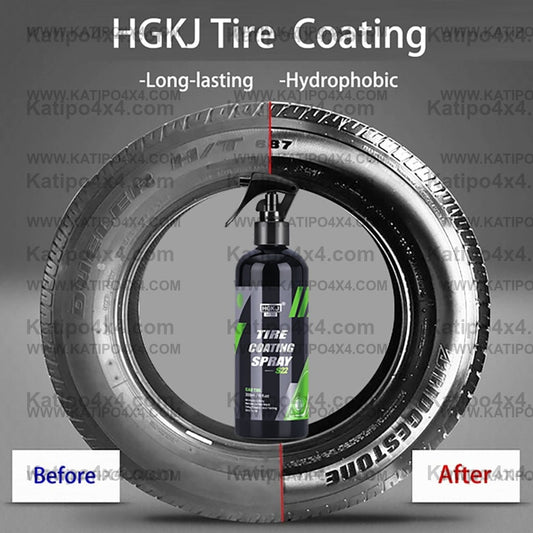 Black Car Tire Blackening Ceramic Coating Spray Liquid ( FREE WORLDWIDE SHIPPING )