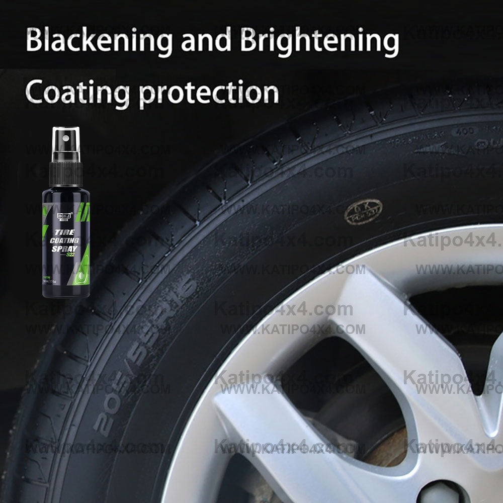 Black Car Tire Blackening Ceramic Coating Spray Liquid ( FREE WORLDWIDE SHIPPING )