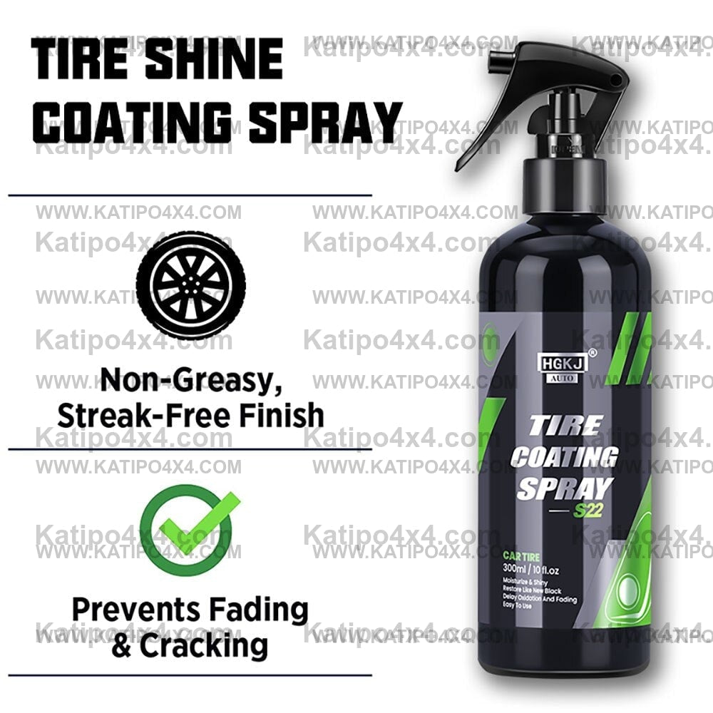 Black Car Tire Blackening Ceramic Coating Spray Liquid ( FREE WORLDWIDE SHIPPING )