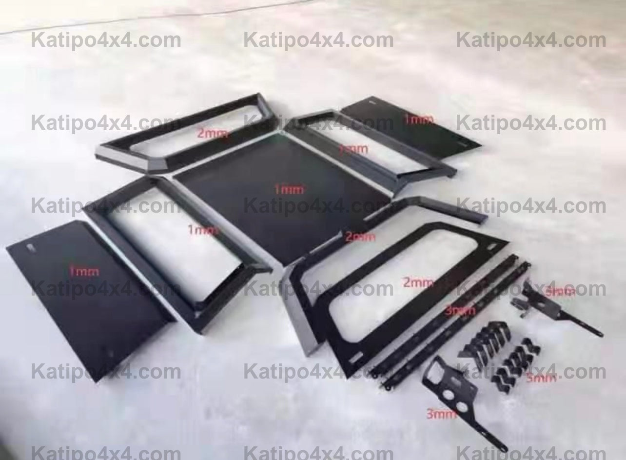 ISUZU D-MAX 2016-2023 Heavy Duty Secure & Strong Lock-up alloy Canopy ( PRE-ORDER )