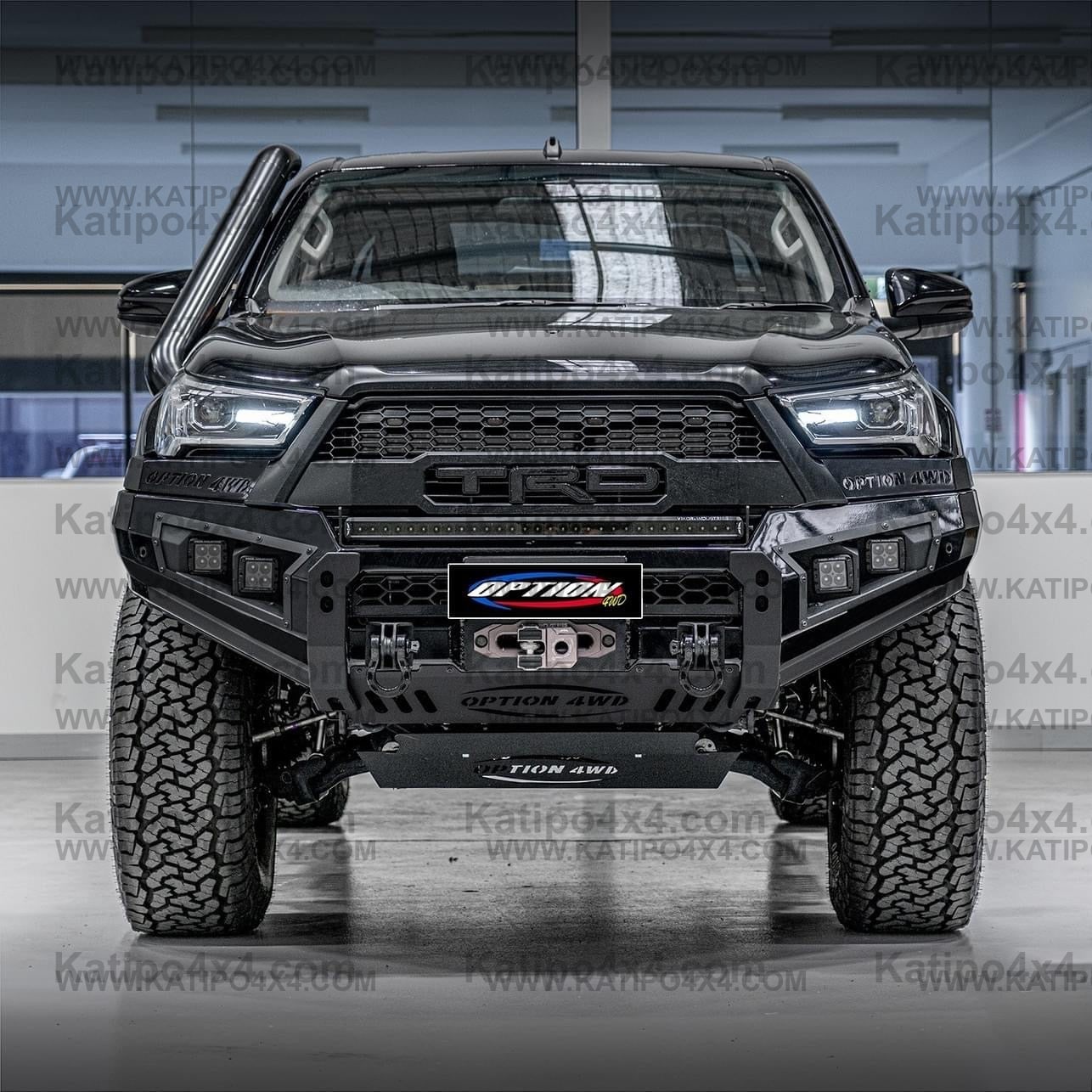 OPTION4WD - TOYOTA HILUX N80 V.1 FRONT BAR 2015-2025+