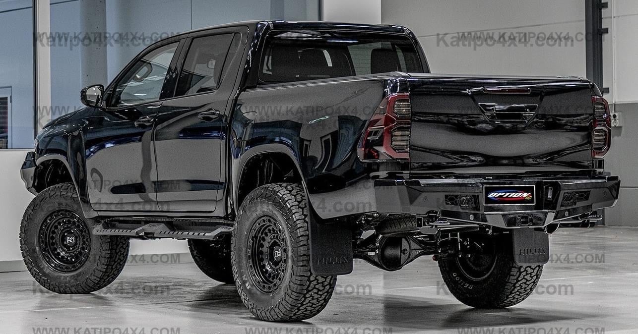 N80 TOYOTA HILUX REAR BAR & TOW HITCH ( 2015-2024 )