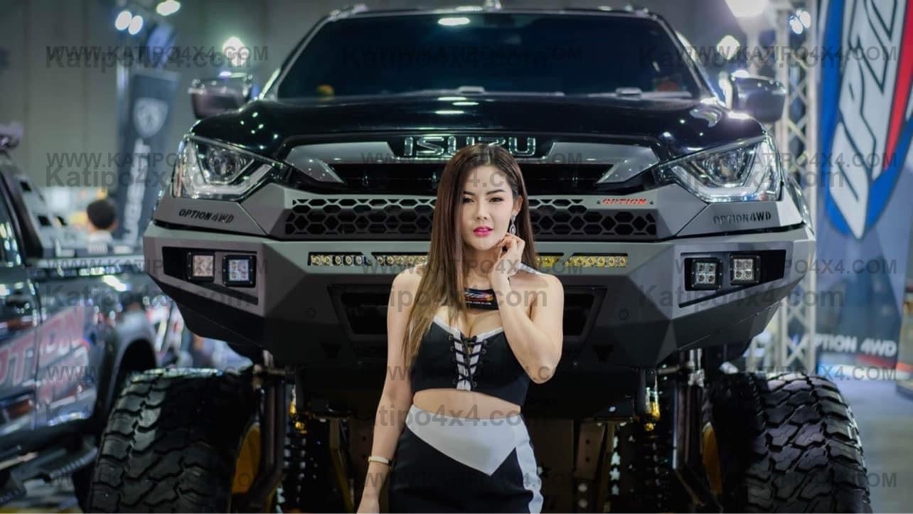 OPTION4WD - V.1 FRONT WINCH BAR ISUZU D-MAX ( 2020-2023 )