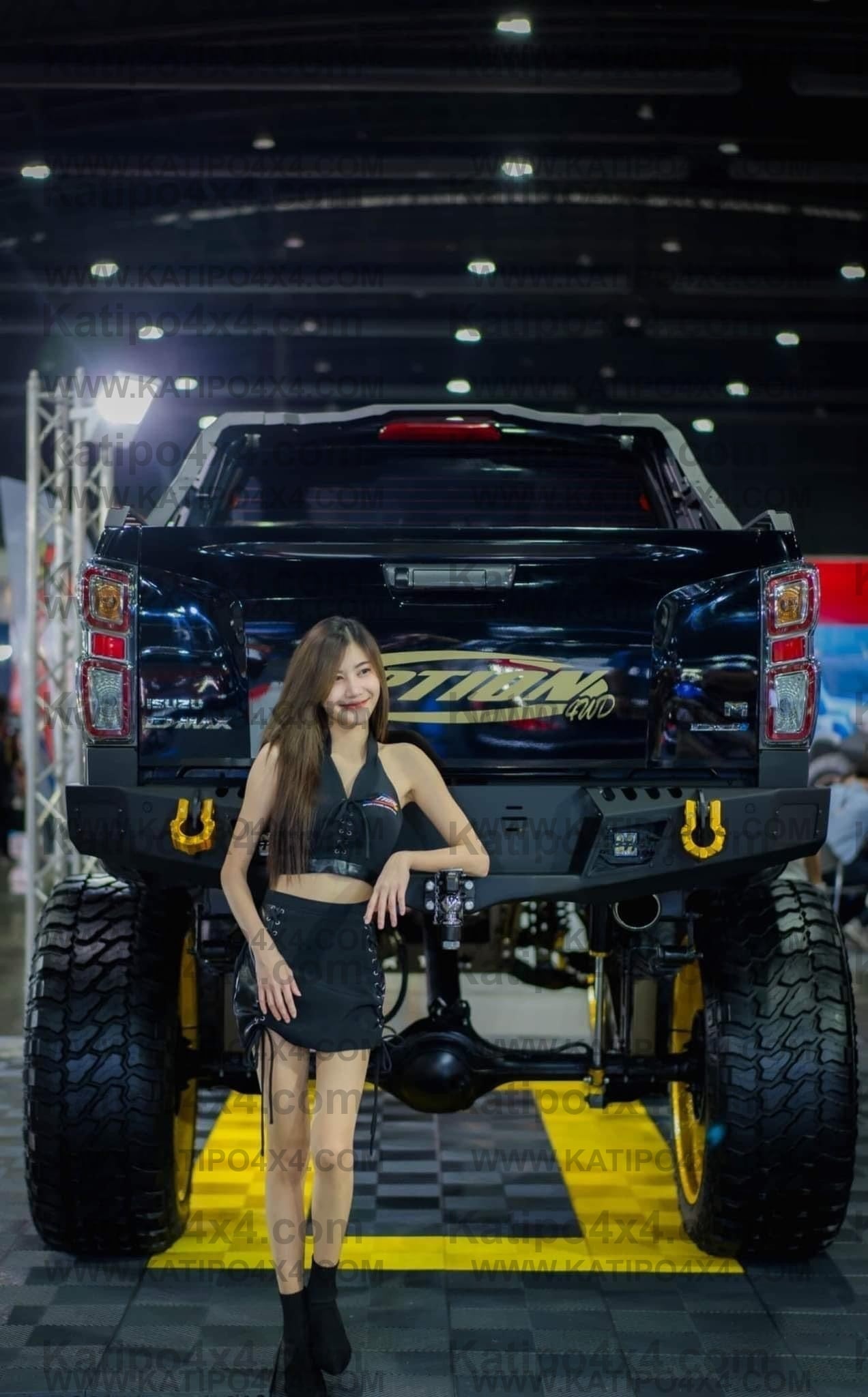 OPTION4WD - REAR BAR ISUZU D-MAX , SPORT DESIGN ( 2020-2023 )