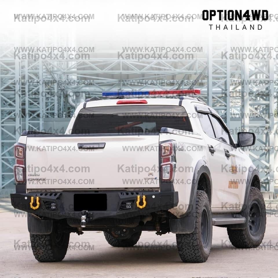 OPTION4WD - REAR BAR ISUZU D-MAX , SPORT DESIGN ( 2020-2023 )