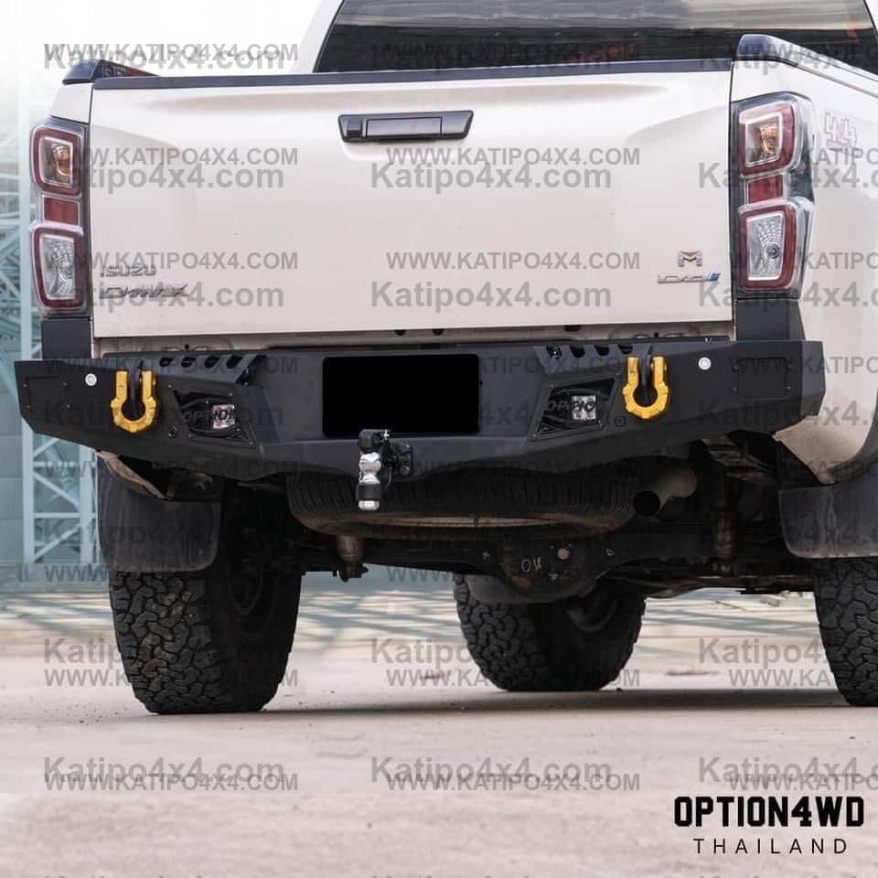 OPTION4WD - REAR BAR ISUZU D-MAX , SPORT DESIGN ( 2020-2023 )