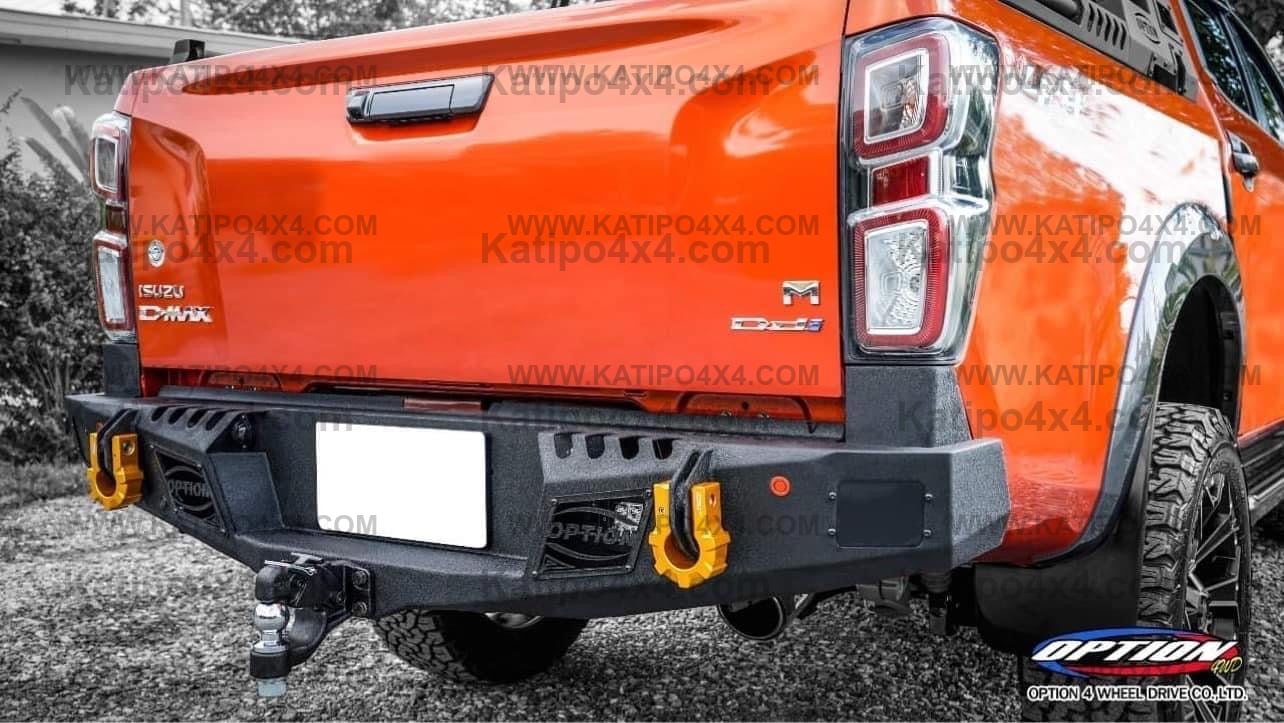 OPTION4WD - REAR BAR ISUZU D-MAX , SPORT DESIGN ( 2020-2023 )