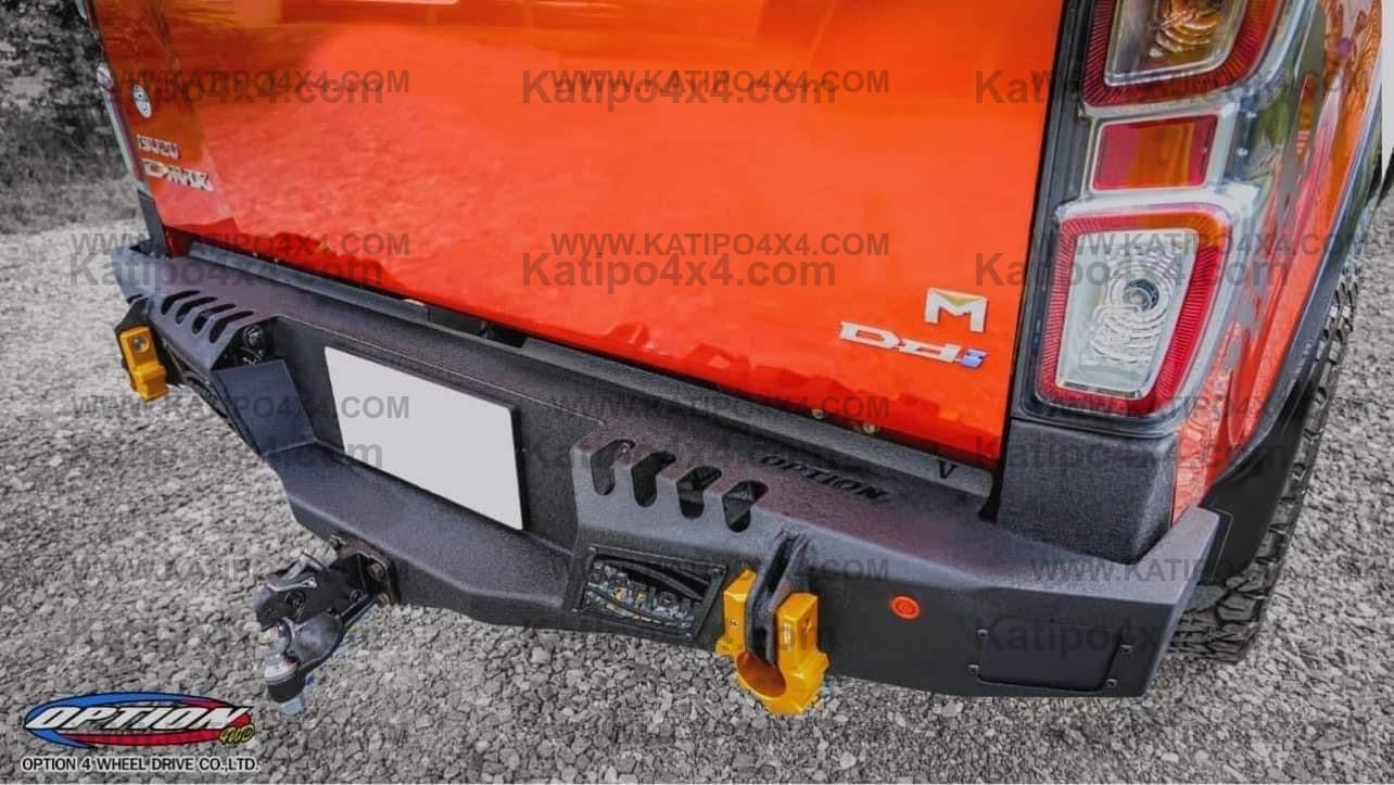 OPTION4WD - REAR BAR ISUZU D-MAX , SPORT DESIGN ( 2020-2023 )