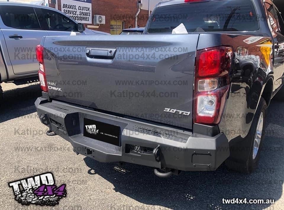 OPTION4WD - REAR BAR ISUZU D-MAX , FIGHTER DESIGN ( 2020-2023 )