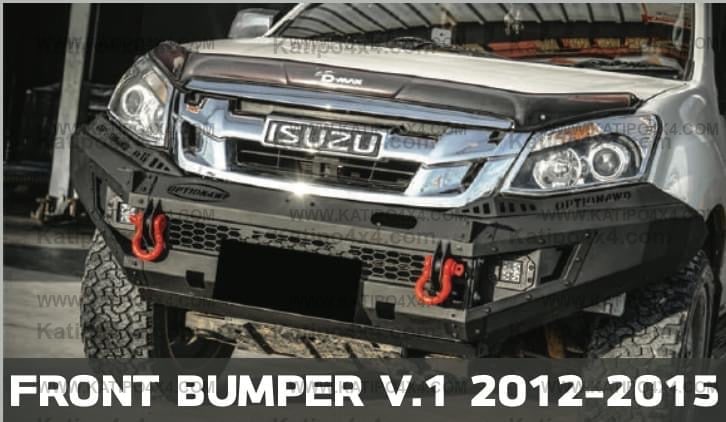 OPTION4WD - V.1 FRONT BAR ISUZU D-MAX ( 2011 - 2015 )